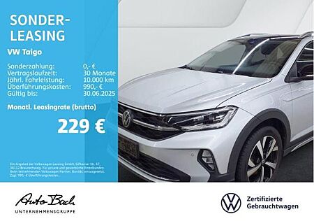 VW Taigo Volkswagen 1.0 TSI DSG Style, Navi, LED-Matrix, App-Connect, Digital Cockpit Pro, ACC
