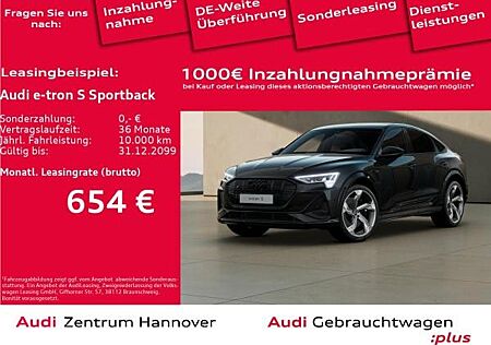 Audi e-tron S Sportback Matrix AHK Luft B&O