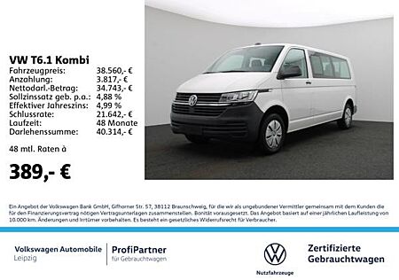 VW T6 Volkswagen .1 Kombi LR *AHK*Navi*Tempomat*APP