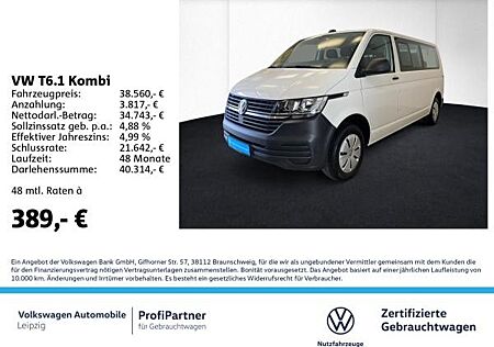 VW T6 Volkswagen .1 Kombi LR *AHK*Navi*Tempomat*APP