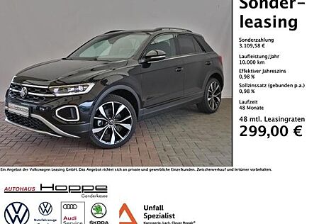 VW T-Roc Volkswagen Style 2.0 l TDI DSG+PANO+AHK+RFK+NAVI+BLACKSTYLE