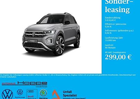 VW T-Roc Volkswagen Style 2.0 l TDI DSG+AHK+RFK+NAVI+BLACKSTYLE