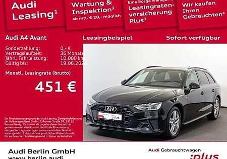 Audi A4 Avant S line 35 TFSI S tr. LED RFK NAVI PANO