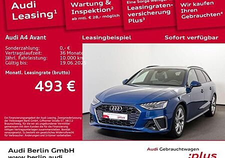 Audi A4 Avant S line 35 TFSI S tr. NAVI 360°K LED