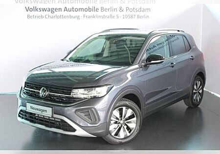 VW T-Cross Volkswagen GOAL 1.0 l TSI OPF 85 kW (116 PS) 7-Gang-Doppelkupplungsgetriebe DSG, RFK, AppConnect