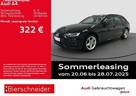 Audi A4 Av 40 TDI qu advanced Black 18 LEDER ACC CAM 5J.GAR