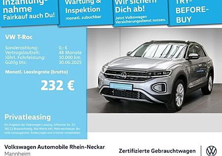 VW T-Roc Volkswagen 1.5 TSI Style DSG AHK Navi LED PDC uvm