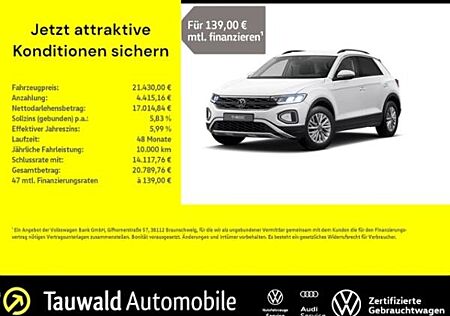 VW T-Roc Volkswagen 1.0 TSI Life NAVI/APP/SHZ/ALLSEASON
