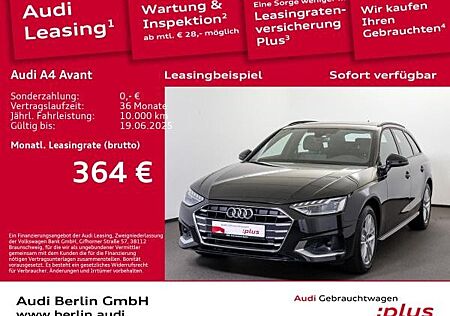 Audi A4 Avant Advanced 40 TDI S tr. PANO NAVI VIRTUAL