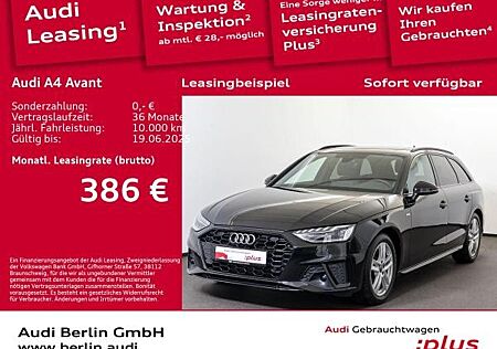 Audi A4 Avant S line 35 TFSI S tr. LED RFK NAVI PANO