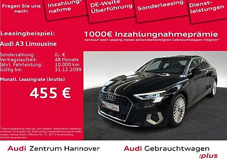 Audi A3 Limousine advanced 35 TDI Matrix LED Teilleder B&O Navi