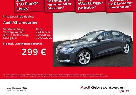 Audi A3 Limousine 35 TDI advanced S tronic Sitzhzg Navi