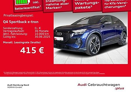 Audi Q4 e-tron Q4 Sportback 45 e-tron S line quat. AHK Navi ACC