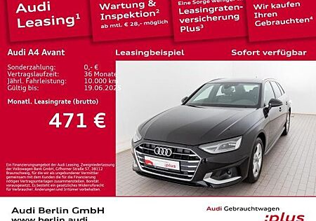 Audi A4 Avant Advanced 35 TDI S tr. LED RFK NAVI