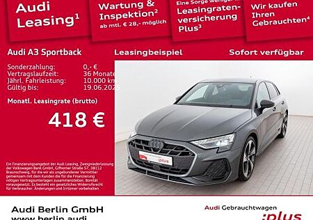 Audi A3 Sportback S line 35 TFSI S tr. PDC MATRIX RFK