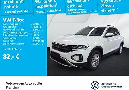 VW T-Roc Volkswagen 1.0 TSI Life Navi LED DAB+ FrontAssist