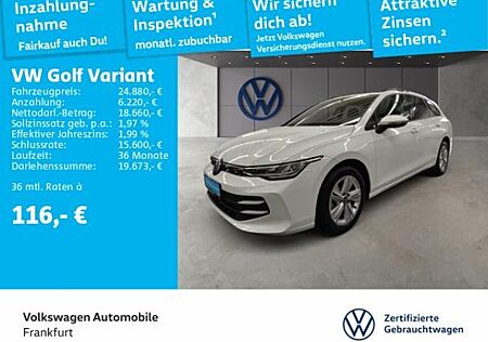VW Golf Volkswagen VIII Variant 1.5 TSI Life Digitaler Radioempfang DAB+ Spurhalteassistent LED Rücklecuten