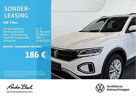 VW T-Roc Volkswagen 1.0 TSI Life, Navi, LED, App-Connect, Digital Cockpit, Klima, Sitzheizung