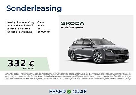 Skoda Octavia Sportline 1,5 TSI mHEV MEMORY/4xSH/NAVI
