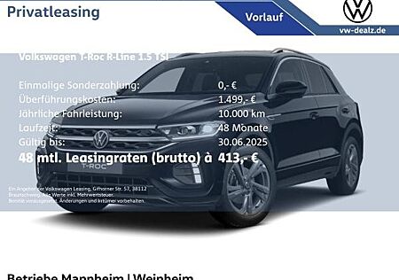 VW T-Roc Volkswagen R-Line 1.5 TSI OPF DSG