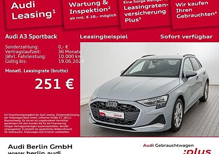 Audi A3 Sportback Advanced 30 TFSI 6-Gang PDC LED RFK