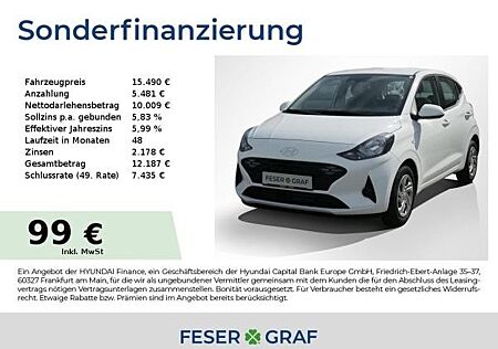 Hyundai i10 SELECT NAVI CAM LED-TFL KLIMA USB CARPLAY