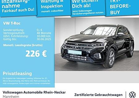 VW T-Roc Volkswagen 2.0 TDI R-Line DSG Navi AHK Kamera uvm