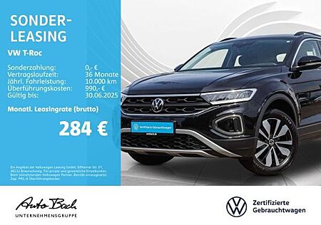 VW T-Roc Volkswagen 1.5 TSI DSG MOVE, Navi, LED, Standheizung, App-Connect, ACC,DigitalCockpit