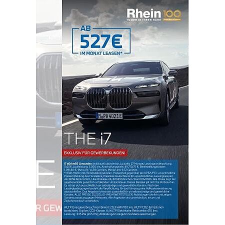 BMW i7 leasen