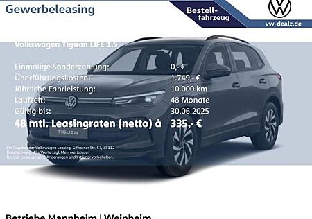 VW Tiguan Volkswagen Life 1.5 eHybrid OPF DSG