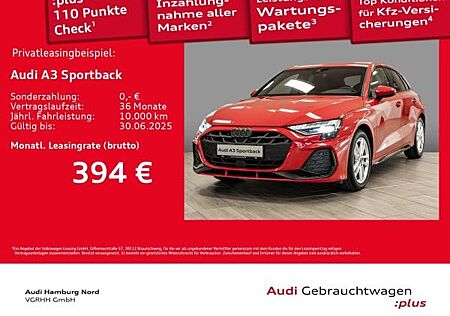 Audi A3 Sportback 30 TFSI S line S tronic Sitzhzg Klima