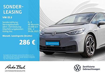 VW ID.3 Volkswagen Pro Performance Life Automatik, Navi, LED, App-Connect, Klima, Sitzheizung