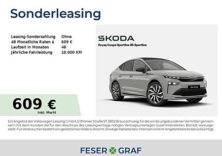 Skoda Enyaq Coupe 85 Sportline *MAXX*AHK*Transport*