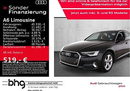 Audi A6 Limousine 40 TDI quattro S-tronic Leder Matrix