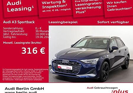 Audi A3 Sportback Advanced 35 TFSI S tr. LED PDC NAVI