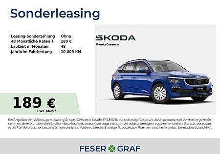 Skoda Kamiq Essence 1,0 TSI *SMART-LINK*SZH*LED*