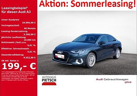 Audi A3 Limo 35 TFSI advanced SmartInter Sitzhzg