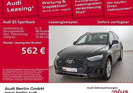 Audi Q5 Sportback S line 45 TFSI qu. S tr. PDC 360°K