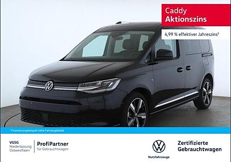 VW Caddy Volkswagen Style DSG AHK Rear View ACC Bluetooth Navi
