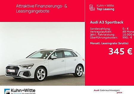 Audi A3 Sportback 40 TFSIe S line *Hybrid*ACC*Matrix*MMI-Plus*