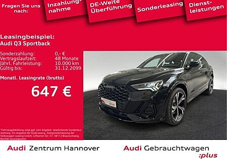 Audi Q3 Sportback S line 40 TDI quattro Matrix Leder Kamera Navi