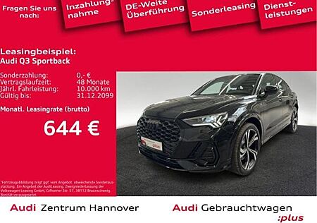 Audi Q3 Sportback S line 40 TDI quattro Matrix Leder Kamera Navi