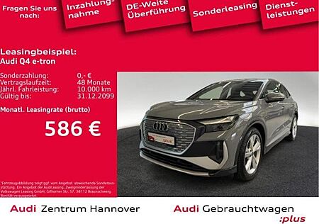 Audi Q4 e-tron Sportback 50 quattro S line Kamera Leder Navi virtual