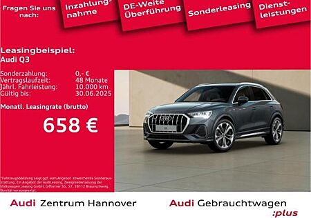 Audi Q3 45 TFSI quattro SlinePano Matrix AHK Kamera
