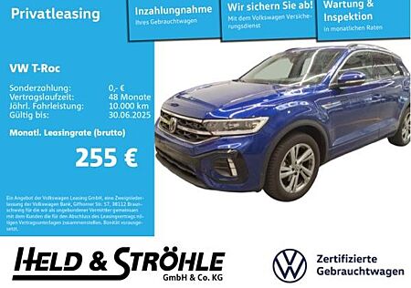VW T-Roc Volkswagen R-Line 1.5 TSI LED+ NAV KAM PDC SHZ APP