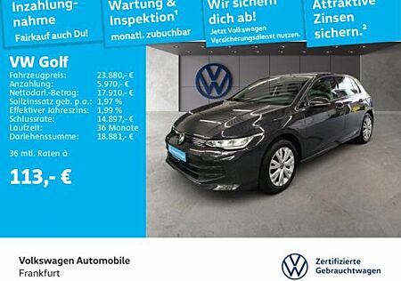 VW Golf Volkswagen VIII 1.5 TSI Spurhalteassistent LED Rückleuchten Sitzheizung