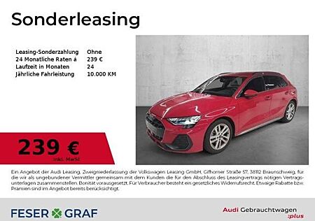 Audi A3 Sportback 30 TFSI - 2 x S line - KAMERA -NAVI