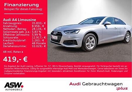 Audi A4 Limousine 35TDI Stronic Navi LED ACC PDC SHZ