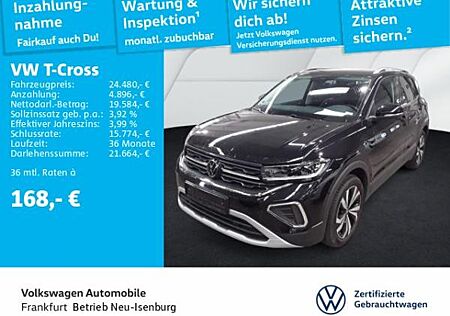 VW T-Cross Volkswagen 1.0 TSI DSG Style Navi IQ.Light DAB+ FrontAssist