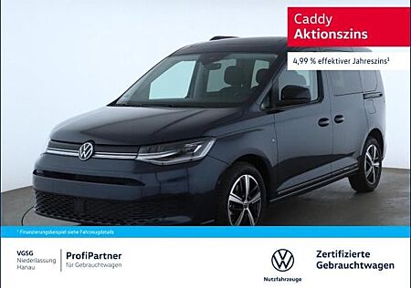 VW Caddy Volkswagen Life DSG Pano Navi LED PLA Standhzg. 3 J.